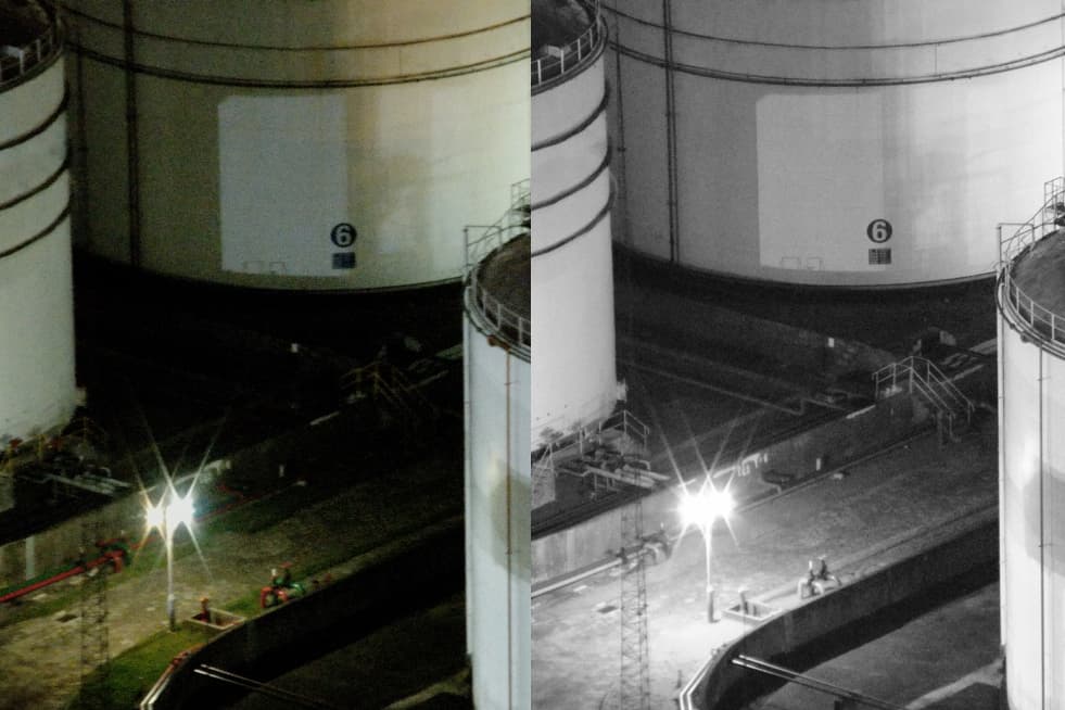 Night Scene Mode Off And On