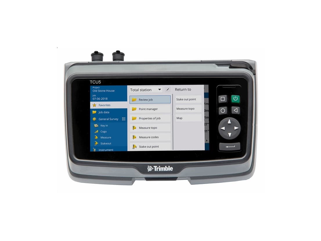 Trimble TCU5 Studio Access HomeScreenMenu2 Trimble TCU5 Studio Access