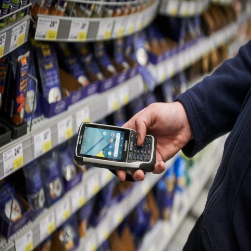 Nautiz X41 Rugged Android Pda Scanning Inventory