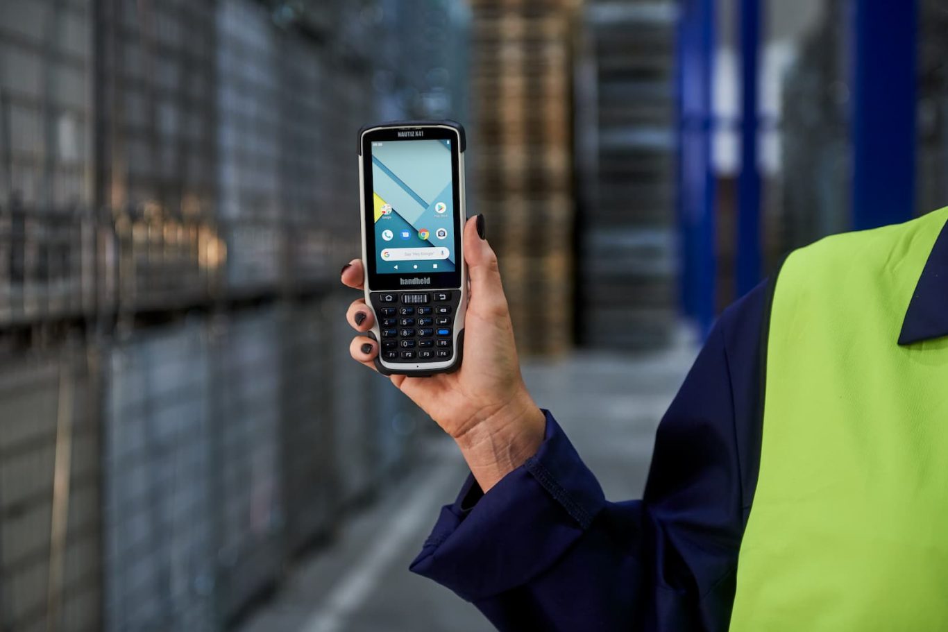 Nautiz X41 Rugged Mobile Computer Warehouse Logistics