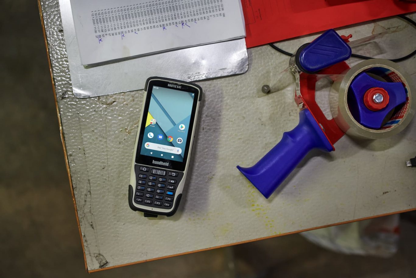 Nautiz X41 Rugged Pda Keypad And Scanner